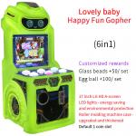 Coin-operated Pet Hamster Patting Game Console Indoor Children's Arcade Machine for sale