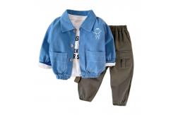 China 1.2M Childrens Casual Wear Males Boys Matching Childrens Clothes supplier