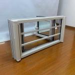 Easy-Clean Aluminum Casement Window - Smooth Surface For Hotel Guest Rooms for sale