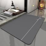 4mm Thick Non Slip Diatomite Bath Mat For Bathroom for sale