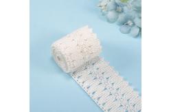 China Machine Washable Cotton Lace Trim Crochet Ribbon Lace Width 0.5cm supplier