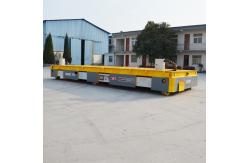 China Automatic Charging Material Handling Trolley , 30T Stepless Speed Heavy Load Transfer Trolley supplier