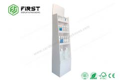 China Customized POP Cardboard Floor Standing Display Units Foldable Cardboard Floor Display supplier