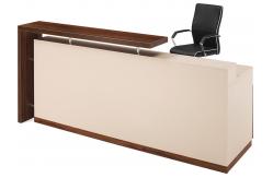 China OEM ODM Office Reception Desks 1.8M Modern Wood Reception Desk supplier