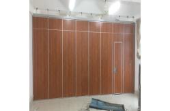 China Movable Wooden Soundproof Sliding Folding Partition Walls For Banquet Hall supplier