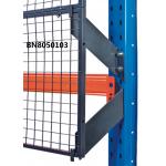 ANSI Standard Pallet Rack Back Guard With Square Tube Framed 2250mm*1000mm