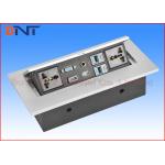 HDMI Pop Up Plug  With RJ45 Network , Desk Hidden Socket For Meeting Table for sale