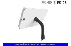 China Desktop Mounted iPad / tablet kiosk stand with Metal Material Flexible Goose Neck supplier