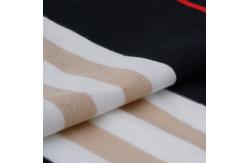 China Breathable And Healthy Smooth Comfortable Striped Material Fabric For Casual Wear supplier