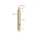 Long Cylindrical Smart Hanging Cable Gripper 9x58mm Brass Material YW86412 for sale