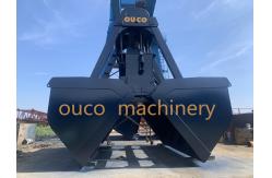 China 27cbm Clamshell Mechanical Grab Bucket HARDOX 500 Material Grab supplier