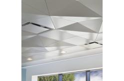 China 300x300mm 600x1200mm Aluminum Ceiling Panel Powder Coating Anti Corrosion supplier