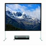 Collapsible PVC Projector Foldable Screen Front Rear Fast Folding for sale