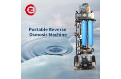 China 300L/H Hand Push Reverse Osmosis Machine 750W Mobile RO Machine supplier
