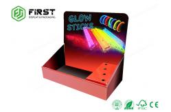 China Custom Made Portable Retail Paper Cardboard Counter Display Boxes With Logo Printing supplier