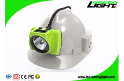 China Electronic LED Miners Cap Lamp 3.7V Head Protection 18000lux High Brightness supplier