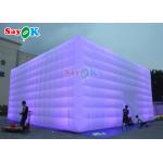 PVC Automatic Inflatable Lawn Tent  10x10x5m Inflatable Led Party Tent