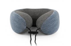 China Super Soft Neck Support Travel Pillow Folding Car Airplane U Shaped Roll supplier