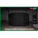 Wedding Black Party Photos Inflatable Curved , Waterproof Inflatable Bubble Tent LED inflatable wall