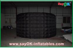 China Wedding Black Party Photos Inflatable Curved , Waterproof Inflatable Bubble Tent LED inflatable wall supplier