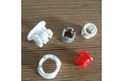 China Copper Nut Insert Black ABS Plastic Injection Molding Texture Surface supplier