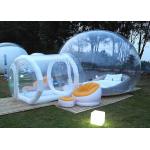 Event Inflatable Bubble Hotel Water Resistance With Entrance Tunnel for sale