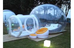 China Event Inflatable Bubble Hotel Water Resistance With Entrance Tunnel supplier
