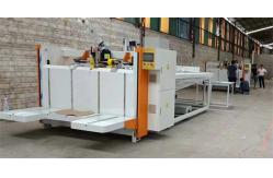 China Dual Servo Motor Control Nail Box Machine Automatic For 10mm Cardboard supplier