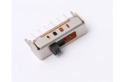 China SS14D01 SPDT Slide Switch 1 Pole 4 Position For DC Application supplier