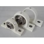 PBT Housing Plastic Pillow Block Bearing With POM , HDPE , PP , UPE , PTFE , PEEK for sale