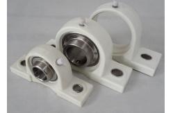 China PBT Housing Plastic Pillow Block Bearing With POM , HDPE , PP , UPE , PTFE , PEEK supplier