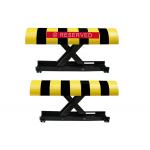 Cold Rolled Steel Car Parking Lock 6 Sec 20m Wireless Vertical Lifting