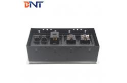 China Factory Wholesale Office Furniture Brush Cover Desktop Socket Hidden In Desk Table supplier