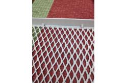 China SGS  Powder Coating Decorative Expanded Metal Mesh High Durability supplier