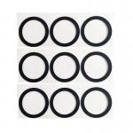 Customized 3M Silicone Rubber Gasket With Adhesive Backing for sale