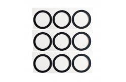 China Customized 3M Silicone Rubber Gasket With Adhesive Backing supplier