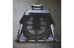 China Rotating Screening Rock Excavator Crusher Bucket Attachment 1524mm Width supplier