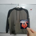 Welding Industry FR Fleece Hoodie Cotton Fire Resistance Fleece FRC Hoodie for sale
