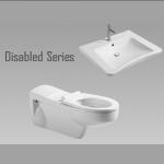 A Disabled Ceramic Sanitary Ware Disabled Toilet Set Wall Hung WC For People with Disabilities for sale