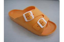 China Easy Clean Adjustable Double Buckle Band Slide Sandals supplier