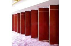 China Collapsing Movable MDF Finish Folding Acoustic Partition Walls For Banquet Hall Hotel supplier