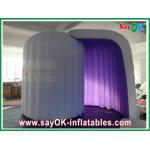 Inflatable Party Decorations Photo Studio Inflatable Photo-Taking Tent Durable CE Blower Purple for sale