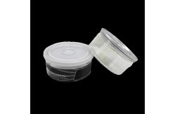 China Bubble Tea 33mm Clear Plastic Easy Open Cans Alu Lid supplier