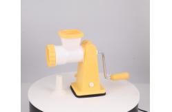 China Kitchen Manual Hand Operated Small Multifunctional Plastic Mince Meat Machine supplier