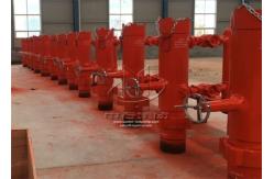 China API 6A Cementing Head Double Plug Substituted With An Interchangeable Top Drive Cap supplier