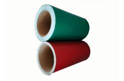 China Traffic Sign  Red Reflective Sheet Self Adhesive Polyester Waterproof  Red Green Blue supplier
