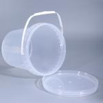 Eco-friendly Plastic Bucket With Handle for 1 Gallon Washing Powder Detergent Storage for sale