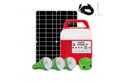 China SRE-6899 Custom Solar Energy Portable Lighting System Kit With Bulb supplier