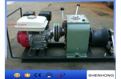 China 30KN Petrol Gas Engine Powered Winch Powered Pulling Winch With HONDA Engine supplier