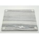 Cheese Cutting Stone Placemats Fun Shape Moisture Resistant With Foot Marble